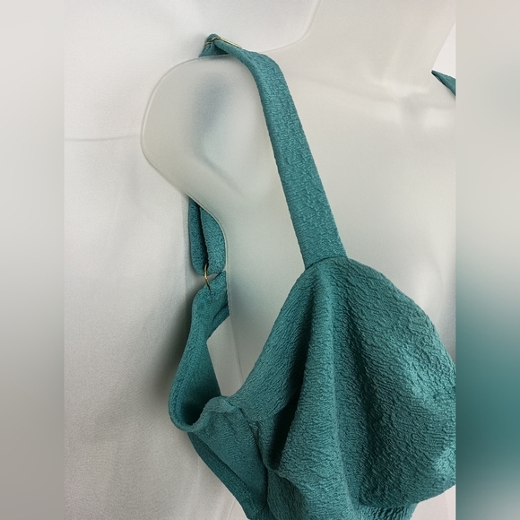 2/$30 NWT 2X Plus Size Fashionable Teal Bikini Set (#695) - Picture 7 of 10
